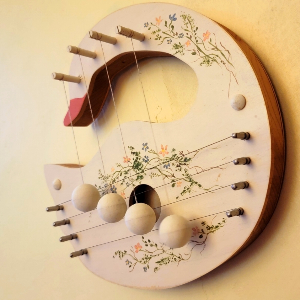 HOLD_PKD 🦢 Vintage Door Harp 🎶 EVC - Picture 4 of 6